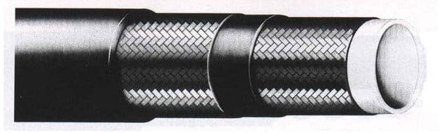 00018 match Two Polyester Braid hose R7